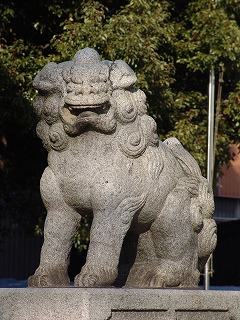 今井新太郎の宝珠狛犬