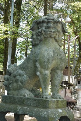 <安政三年(1856)　大宮諏訪神社(長野県飯田市)　作者不明