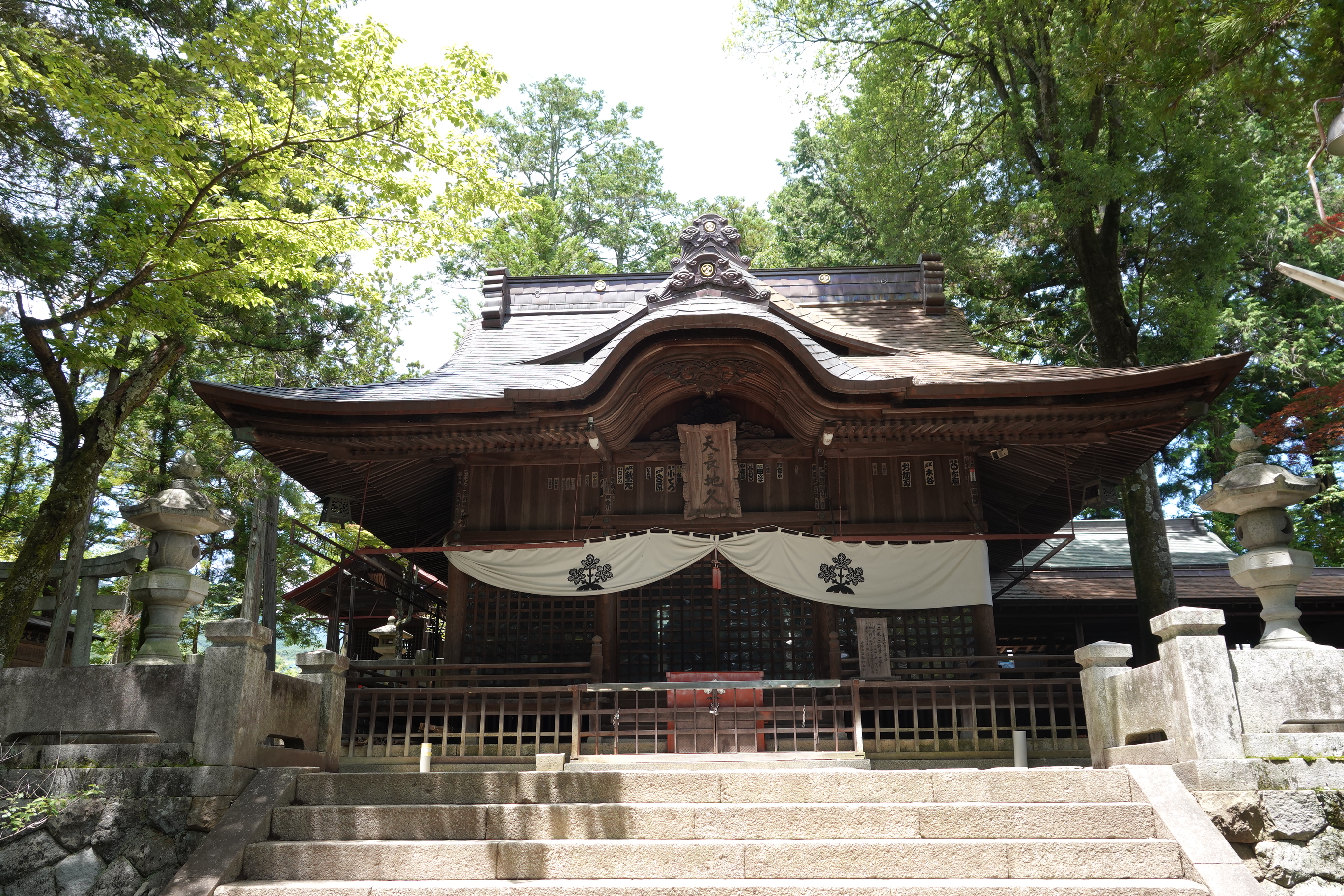天保十四年六月吉日(1843)　碧南市　鷲塚天満神社　作者不明