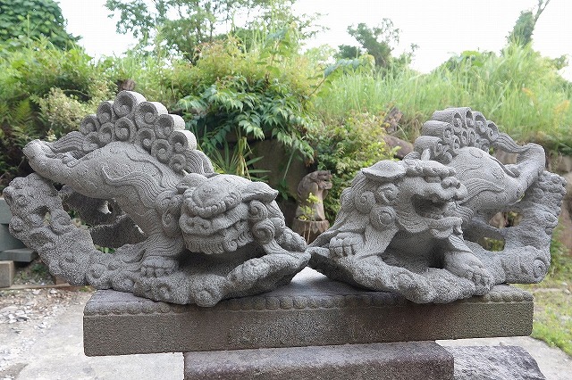 飛翔獅子を現代風に